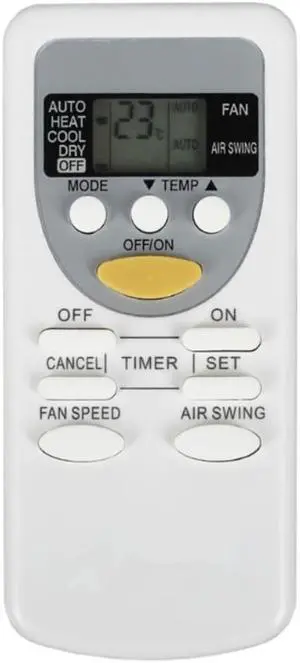 A75C2665 Replaced Remote Control for A75C2663 Air Conditioner Powered