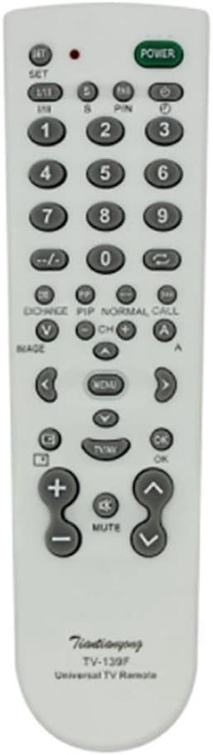 TV139F Universal Intelligent Smart TV Remote Control Replacement Controller Wireless controle remoto 433mhz 139F RC