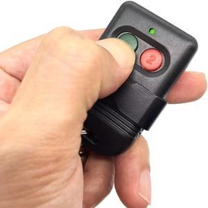 Remote Control 330 MHz Garage Door Remote Control with Green & Red Button Included for Garage Door Opener Remote