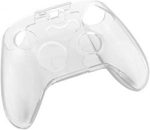 Drop-Resistant Crystal Transparent Shell Anti-slip Dust-Proof Protective Cover for Xbox Series S/X Console Controller Gamepad