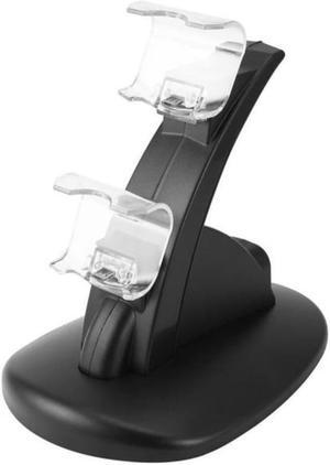 Portable Reliable Dual Charging Dock Gaming Gamepad Charger Stand Station dual-seat and dual-charge for PS4 Controller