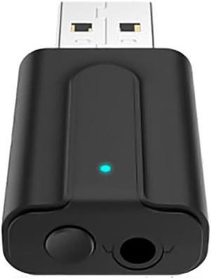 3.5mm Bluetooth Receiver AUX USB Wireless Bluetooth 5.0 Transmitter Receiver Audio Music Adapter For TV Computer Car