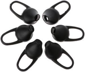 6Pcs Silicone In-Ear Bluetooth Earphone Earbud Tips Headset Earplug Cushion Cover