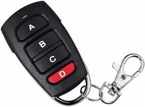 433mhz Universal Car Remote Control Key Smart Electric Garage Door Replacement Cloning Cloner Copy Remote Four Key Metals Car