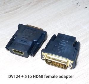 HDMI To DVI  Adapter Bi-directional DVI D 24+5 Male To HDMI Female Cable Connector Converter for Projector HDMI To DVI