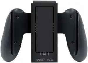 Handle Charger Non-slip Curved Palm Design ABS durable lighweight Portable Charging Grip for Nintendo switch