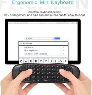 C120 Bluetooth-compatible Fly Mouse Mini Wireless Keyboard &  Remote Control & 3-Gyro + 3-Gsensor for Smart TV
