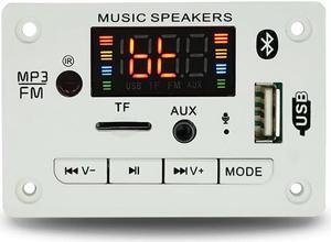 Bluetooth 5.0 MP3 Decoder Decoding Board Module 12v Car USB MP3 Player WMA WAV TF Card Slot / USB / FM Remote Board Module