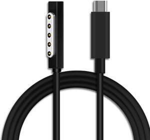 USB Type C Power Supply Charger Adapter Charging Cable Cord for Microsoft Surface Pro 1/2  12V PD Charging