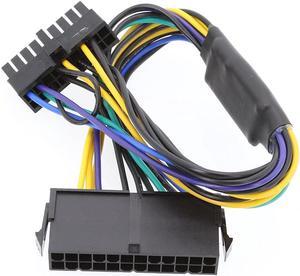 PSU ATX 24Pin to 18Pin Adapter Converter Power Cable Cord for HP Z420 Z620 Desktop Workstation Motherboard 18AWG 30CM