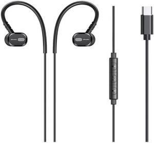Useful Wired Earphone Sensitive Volume Control Lightweight Mini Stereo In-ear Earbuds