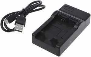 Charger For Sony NP-FW50 Alpha a3000, DLSR A33, ILCE-5000 Series, NEX-5 With USB Cable