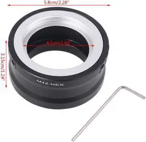 M42 Screw Camera Lens Converter Adapter For Mount NEX-5 NEX-3 NEX-VG1