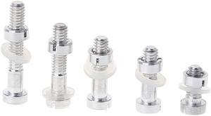 5Pcs Replacement Turntable Easy Install DIY LP Headshells Phonograph Music Hardware Mounting Screws Rapair Tool Audio