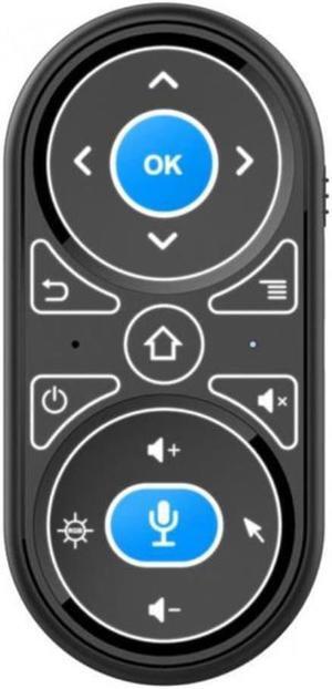 2022 G-11 2.4G Wireless Remote Controller Air Mouse RGB Backlit Google Voice Search Rechargeable Wireless Remote Control
