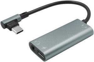 3 In 1 3.5mm USB-C Type-C Headphone Adapter PD3.0 Quick Charging Cable Line