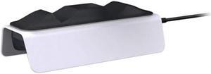 Practical Gamepad Charger Non-slip Base Fine Workmanship White Power-saving Gamepad Charger for PS5
