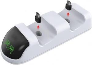 Dual Ports Gamepad Charging Dock Station Charger Joystick Accessory for PS5