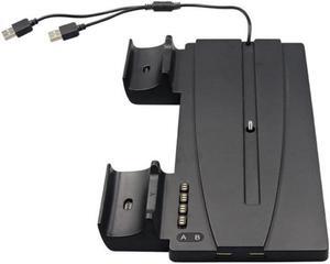 Charging Dock Handle Charger Station Dual Charger Ports Universal Vertical Stand for PS5 Gaming Controllers Handles Kit