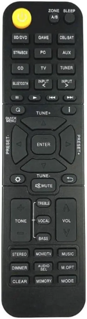 Universal Remote Controller for  TX-RZ810 TX-NR555 TX-NR656 TX-NR757 RC-972R Remote Control Replacement
