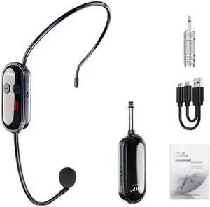 Microphone Great Widely Compatible Wireless Microphone Yoga Singing UHF Microphone for Speaker