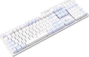 AJAZZ AK35i Three-Mode Connection Mechanical Game Keyboard Is Suitable For Office And Game Red Switch White Blue