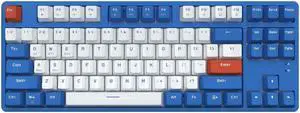 Ajazz AK871 Wireless 2.4G Gaming Mechanical Keyboard Dual Mode 87 Key Hot Swap Gamer Keyboard Ultra-long Battery Life for PC Red Switch