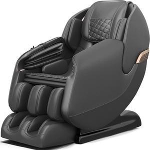 Real Relax® 2024 Home Massage Chair PS3100, Full Body Zero Gravity Shiatsu Robots Hands SL-Track Massage Recliner with Body scan Bluetooth Heat, Black