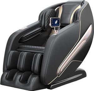 Real Relax® 2024 Home Massage Chair PS6000, Zero Gravity SL Track Massage Chair, Full Body Shiatsu Massage Recliner with Body Scan Bluetooth, Black