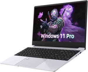 RATEYUSO Windows 11 Pro Laptop,Intel N5095 CPU Notebook,16GB DDR4 RAM +512GB SSD,15.6 Inches FHD 1080P IPS Display, Full Size Keyboard with Fingerprint Reader,Bluetooth 4.2,WIFI 2.4G/5G, 3.5 lbs