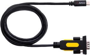 USB-C TO RS-232 CABLE (DB9 SERIAL COMMANDS)