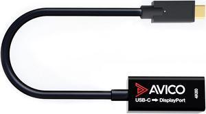USB C TO DISPLAYPORT 1.2 Adapter  4K 60HZ HDR  2K 144HZ  ACTIVE  FOR MONITORS, TVS, PCS, MACBOOKS, PROJECTORS  THUNDERBOLT 3 COMPATIBLE