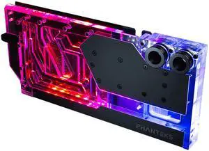 Phanteks Glacier EZ-Fit G40 ASUS GPU Block for ASUS ROG STRIX / TUF gaming RTX 4090, Full Cover Nickel-Plated copper block, Cast Acrylic, Aluminum Cover plates, Digital-RGB, Black