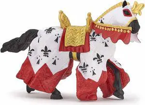 Papo Red King Arthur Horse Fantasy Figure 39951