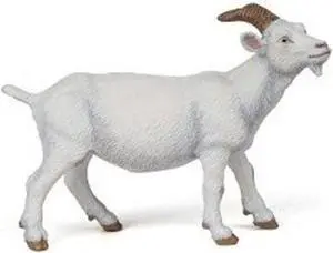 Papo White Nanny Goat Animal Figure 51144