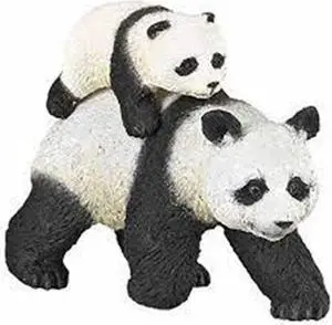 Papo Panda And Panda Baby Animal Figure 50071