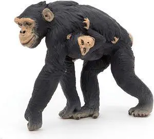 Papo Chimpanzee And Baby Animal Figure 50194
