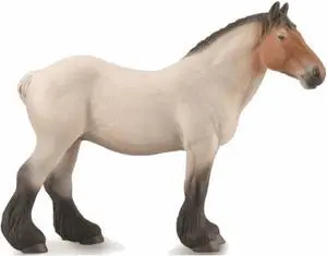 CollectA Dutch Draft Mare Roan Horse Figure 88892