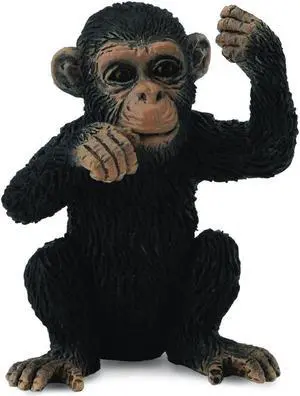 CollectA Chimpanzee Cub Thinking Animal Figure 88495