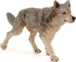 Papo Grey Wolf Animal Figure 53012
