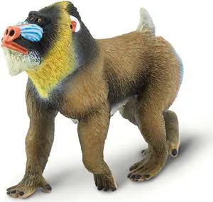 Mandrill Wild Safari Animal Figure Safari Ltd 100273