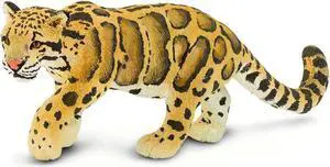 Clouded Leopard Wild Safari Animal Figure Safari Ltd 100239