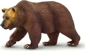 Grizzly Bear Wildlife Wonders Animal Figure Safari Ltd 100274