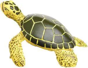 Baby Green Sea Turtle Sea Life Animal Figure Safari Ltd
