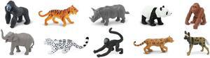 Endangered Species Land Animals Toob Mini Figures Safari Ltd