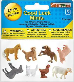 Ranch Fun Pack Mini Good Luck Figures Safari Ltd