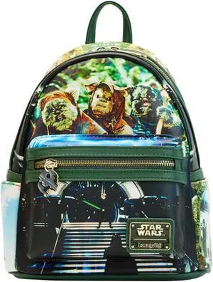 Loungefly Star Wars Scenes Return Of The Jedi Mini Backpack