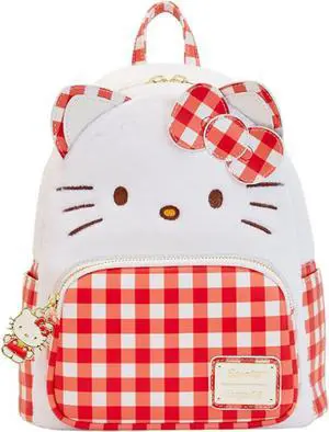 Loungefly Sanrio Hello Kitty Gingham Cosplay Mini Backpack