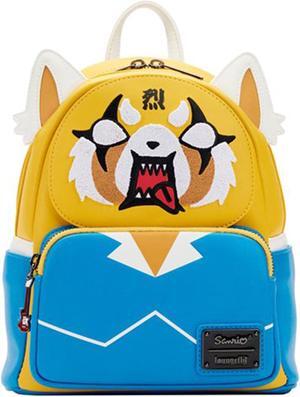 Loungefly Sanrio Aggretsuko Two Face Cosplay Mini Backpack