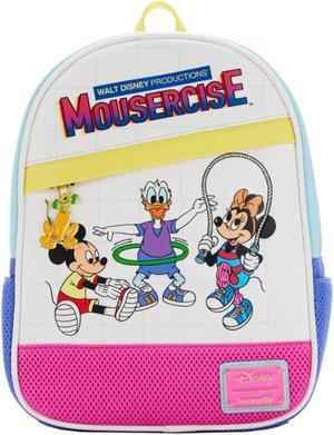 Loungefly Disney Mousercise Mini Backpack